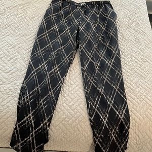 Haute Hippie black joggers